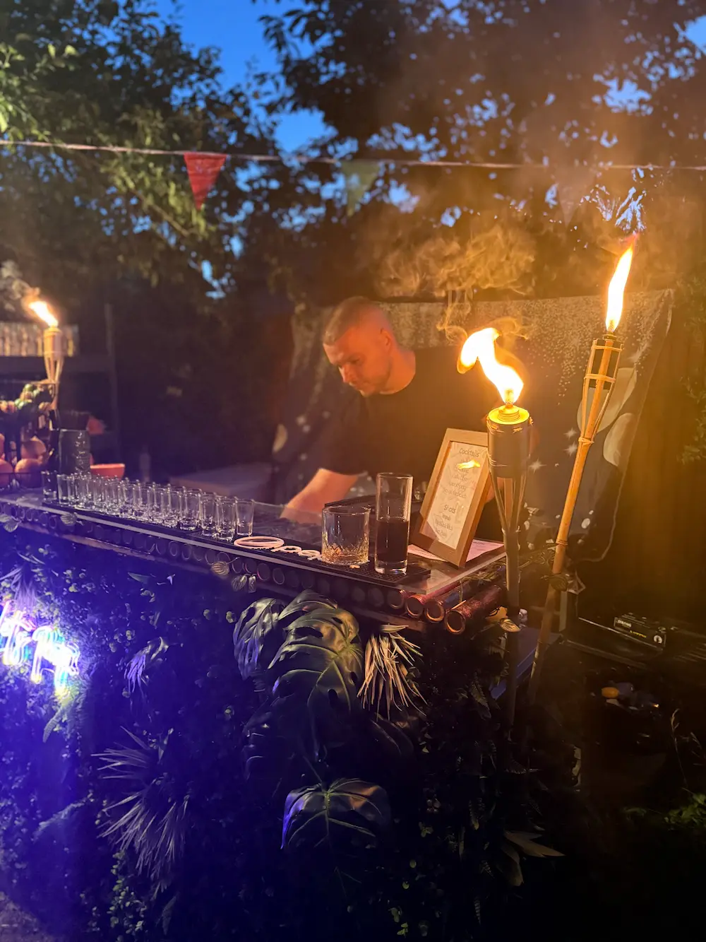 Bar mobil stil Hawai evenimente