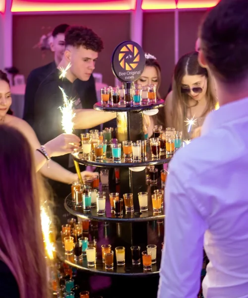 Tort shot spectaculos pentru majorate, nunți și botezuri